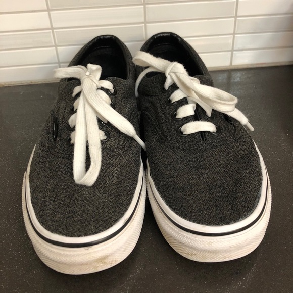 Grey Vans lace up sneakers: unisex - Picture 2 of 6